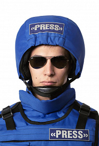Шлем "PRESS" с усиленной лобовой пластиной (С-Бр2)